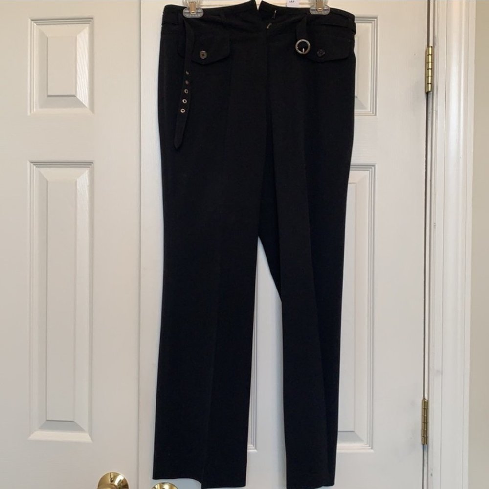 Larry Levine Petite Stretch Dress Pants
